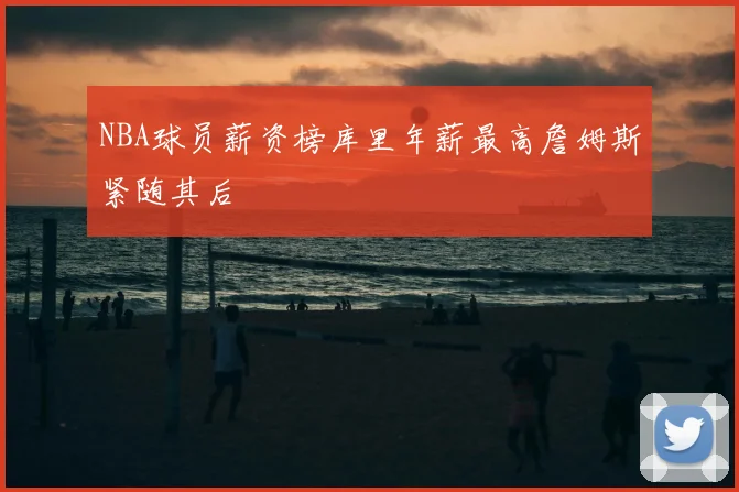 NBA球员薪资榜库里年薪最高詹姆斯紧随其后